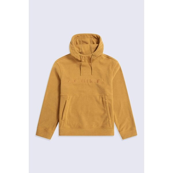 Animal Mens Louis Fleece Hoodie - Yellow