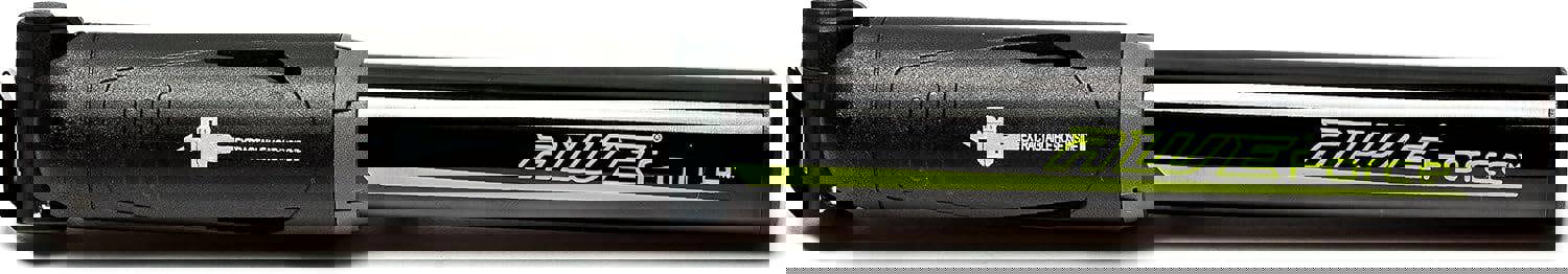 Awe 80 PSI CNC 6063 Alloy Mini Bike Pump Extractable Hose Dual Valve