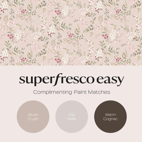 Superfresco Easy Clara Pink Wallpaper