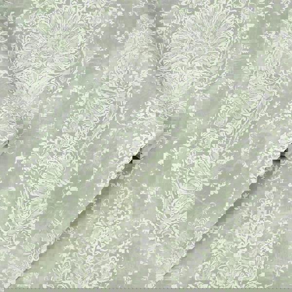 Laura Ashley Maddox Wallpaper - Sage Green - 10m