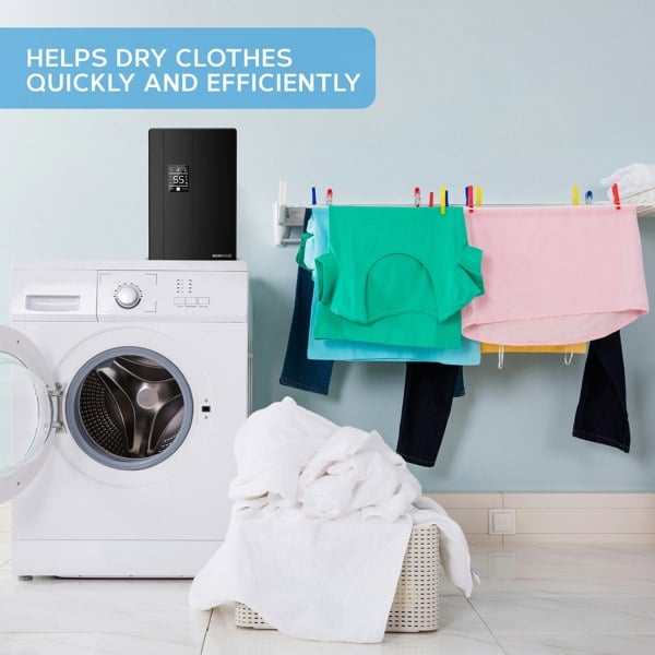 MONHOUSE Dehumidifier 24H Timer Ultra Quiet Mould & Damp Remover 2.2L Capacity