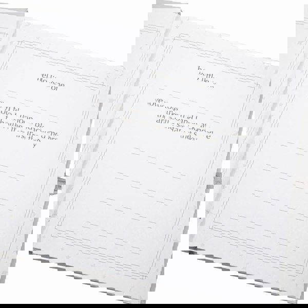 Baby Keepsake Photo Album with Silver Plated Rattle Pram and Booties Image 5