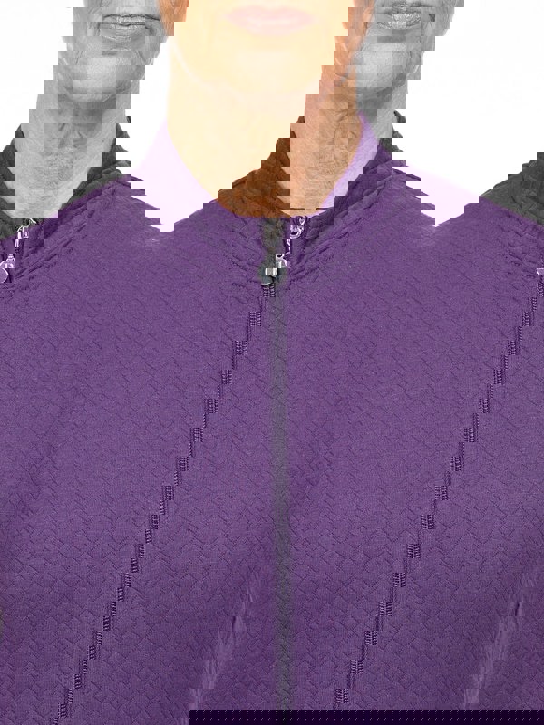 PennyPlain Lightweight Gilet - Mulberry