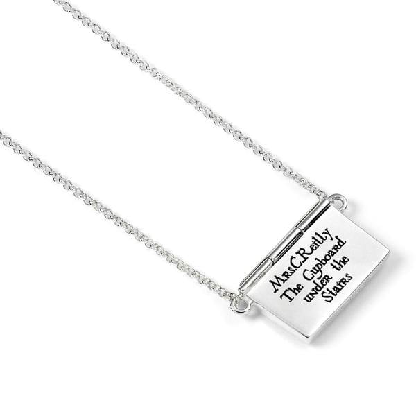 The Carat Shop Harry Potter sterling silver Personalised Acceptance Letter Necklace in Opening Envelope