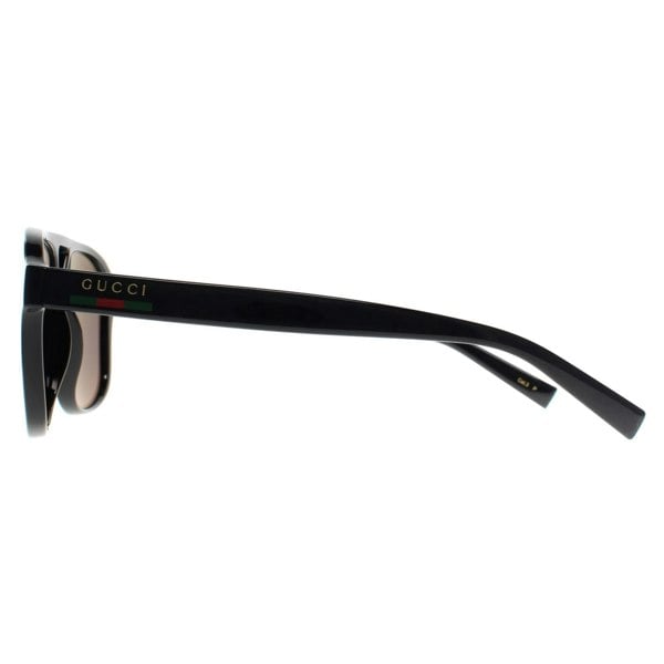 Gucci Sunglasses GG1856S 005 Shiny Black Grey Polarized