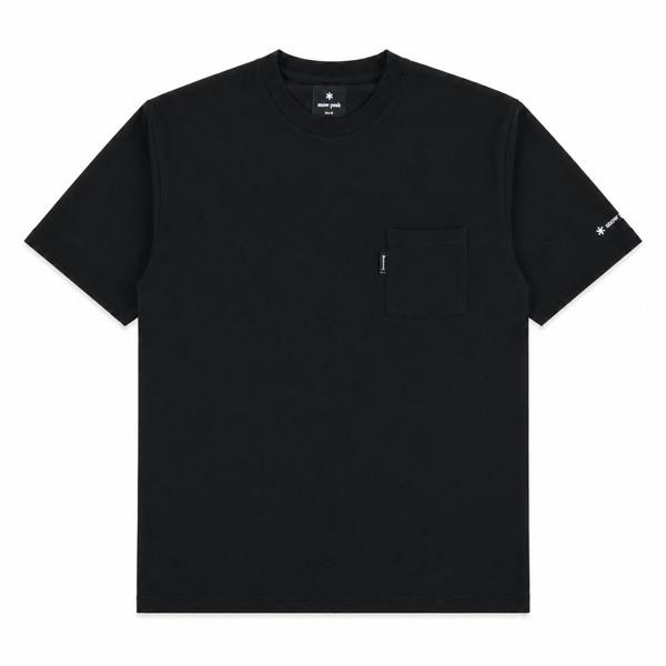 Snow Peak Pocket T-Shirt Black