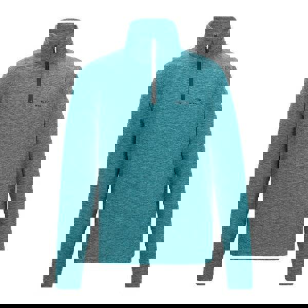 Regatta Mens Thompson Marl Half Zip Fleece Jacket - Arctic