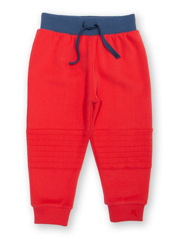 Kite Boys Organic Stitch Patch Joggers Red