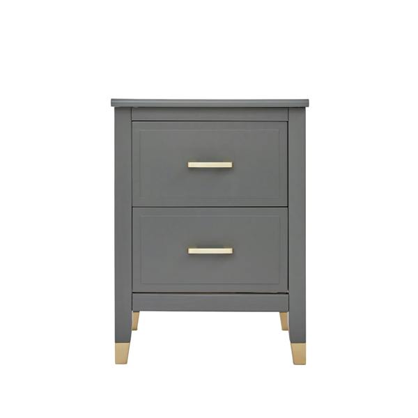 Cabinet Bits Palazzi 2 Drawer Bedside Table