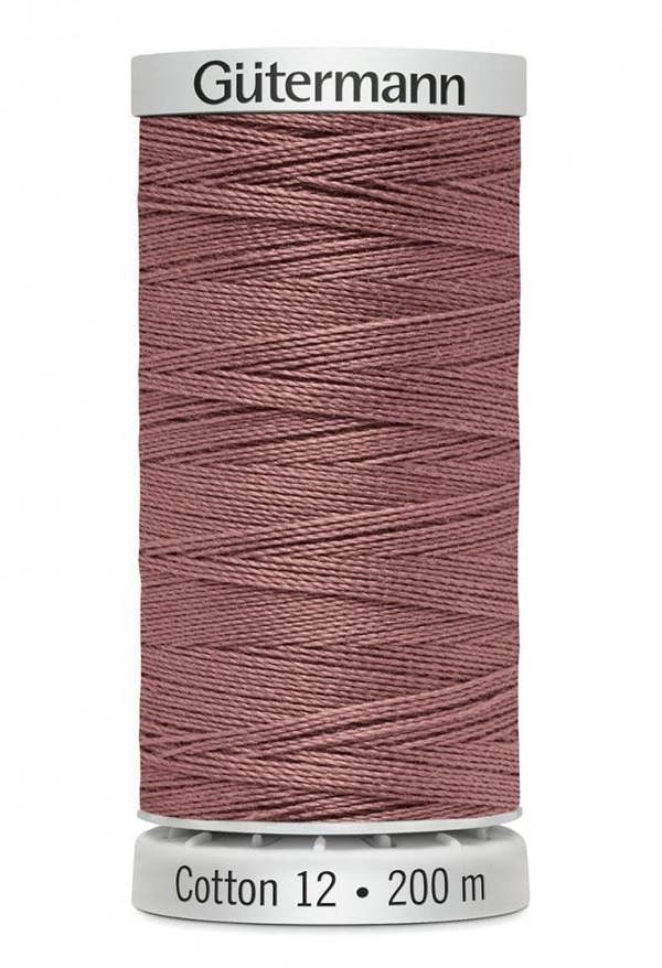 Gutermann No 12 Sulky Cotton Embroidery Thread 200m Cotton Thread Suitable For Embroidery