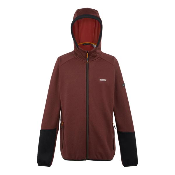 Regatta Mens Sarwood Marl Soft Shell Jacket - Black - 