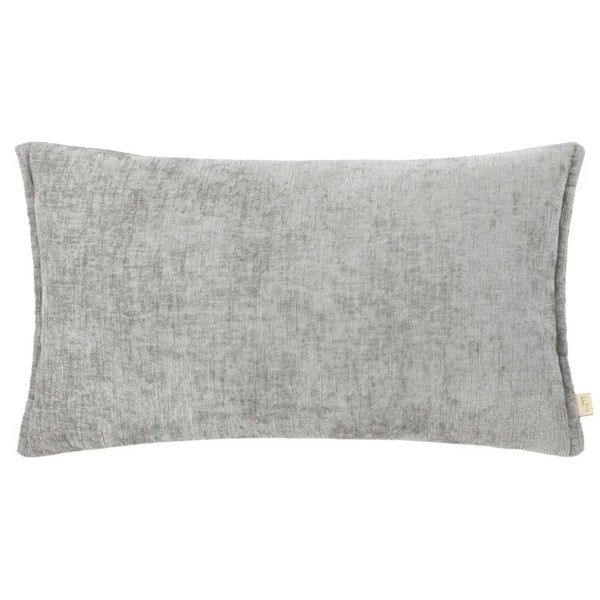 Evans Lichfield Buxton Reversible Rectangular Cushion Cover - Grey