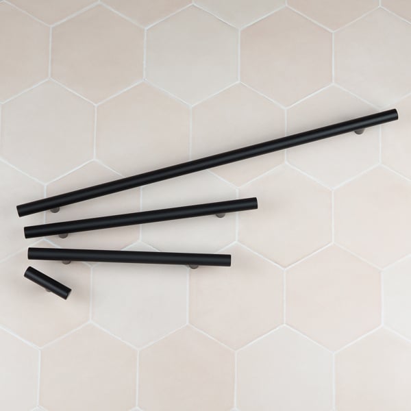 Handle & Home Matt Black T-Bar Handles