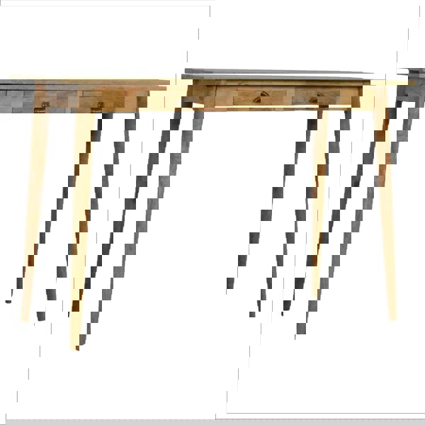 Artisan Furniture Solid Wood 2 Drawer Nordic Writing Desk