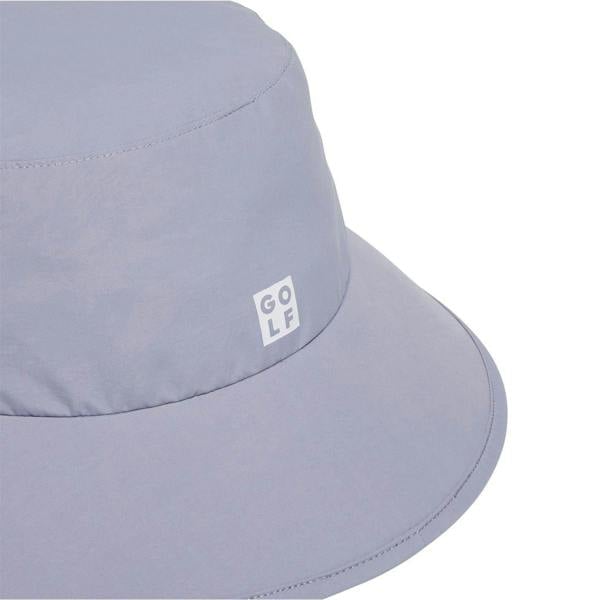 Adidas Mens Hydrochromic Logo Golf Bucket Hat - Silver/Violet - 