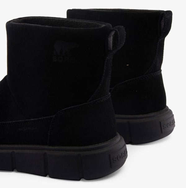 Sorel EXPLORER III SLIP-ON Womens Winter Boots Black