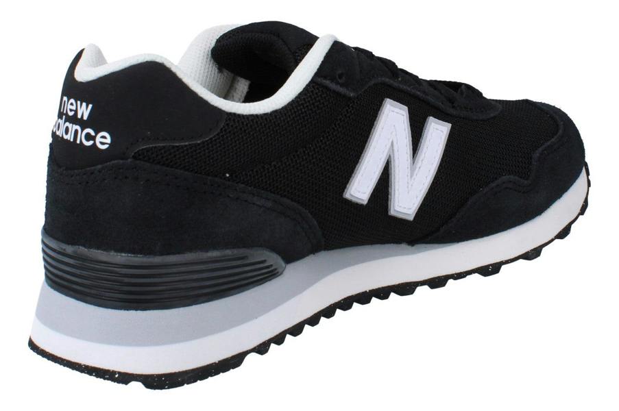 New Balance 515 Womens Trainers  WL515BLK - Black White WL515BLK - Photo 2