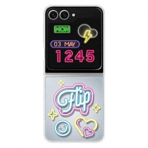 Samsung Galaxy Official Neon Flipsuit Galaxy Z Flip6 Grey Case