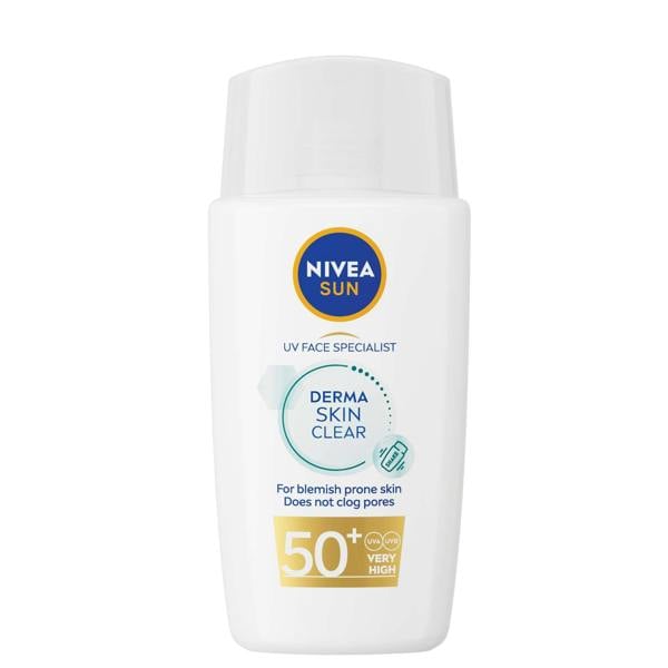 Nivea Sun Care UV Face Specialist Derma Skin Clear SPF50+ 40ml