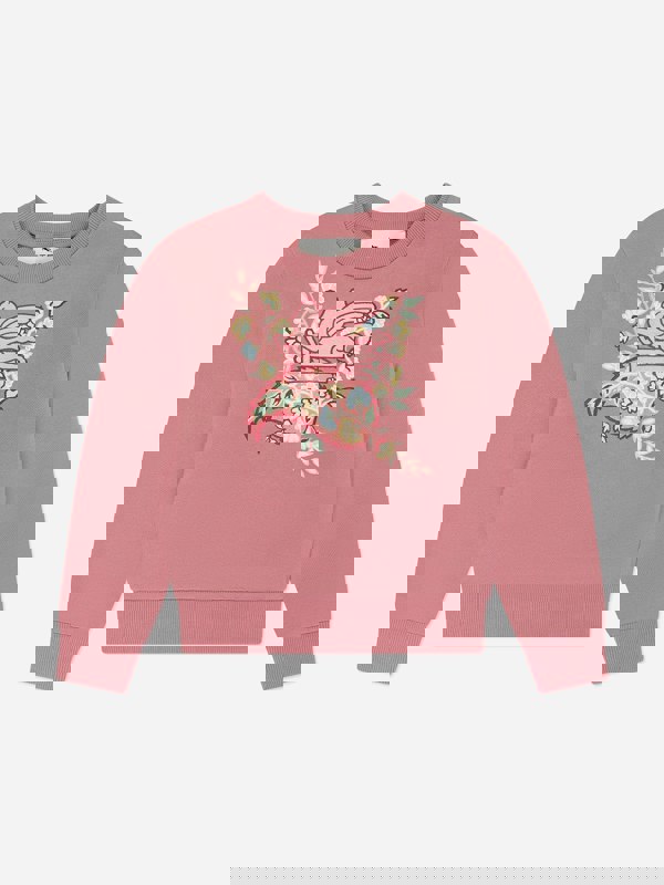 Etro Girls Pegaso Logo Sweatshirt in Pink