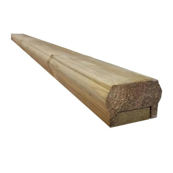 Snowdon Timber Treated Decking Handrail/Baserail (T) 45mm (W) 70mm (L) 2.39m