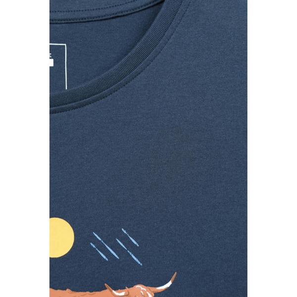 Mountain Warehouse Womens/Ladies Scottish Weather Forecast T-Shirt - Navy - 