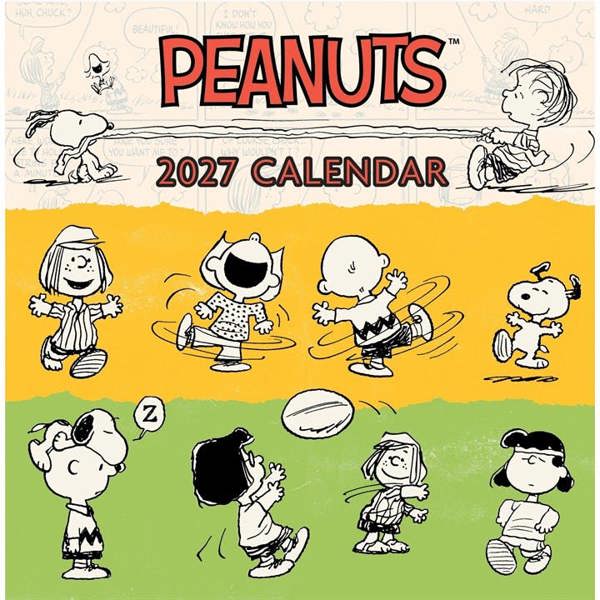Peanuts Calendar 2027, Wall Calendars, Month To View, Humour, Gift