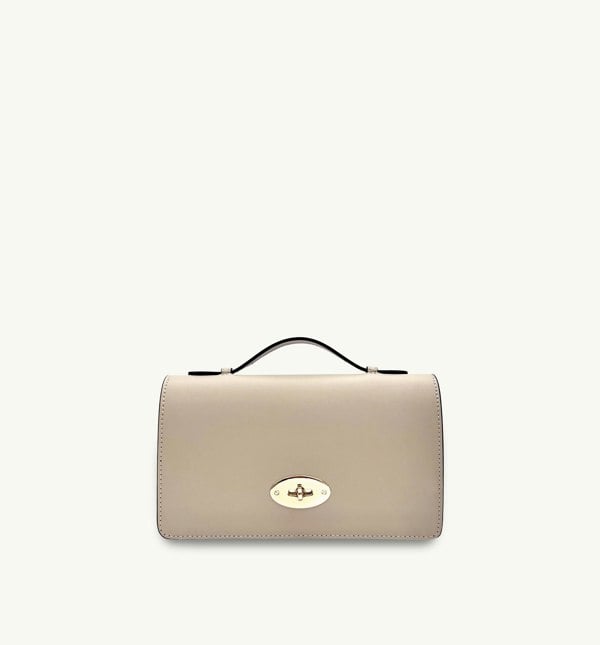 Apatchy London The Amelia Oat Leather Bag