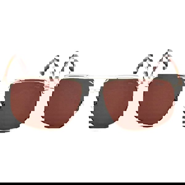 BMW Gold Framed Roviex Mirrored Lens Sunglasses