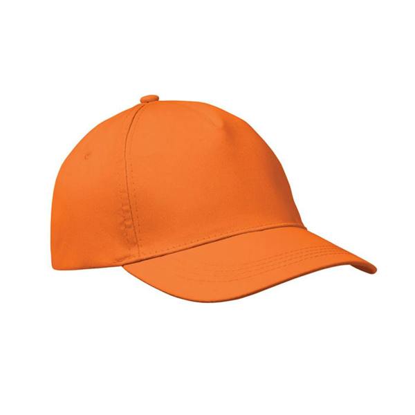 MidOcean Buzz 5 Panel Baseball Cap - Orange - 