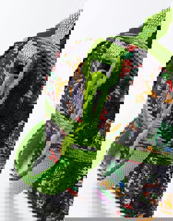 Teenage Mutant Ninja Turtles Boys Green Character Lunch Bag, Lunch Box and Bottle Set (One Size)