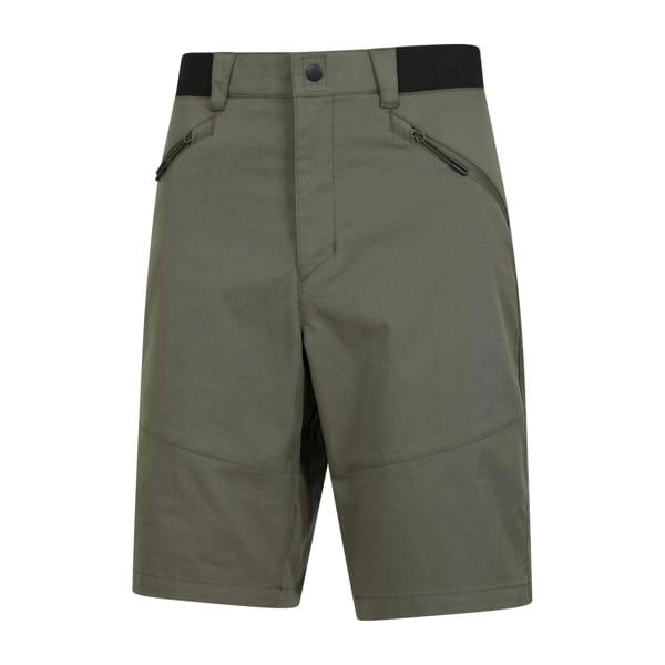 Mountain Warehouse Mens Jungle Trekking Shorts - Green - 