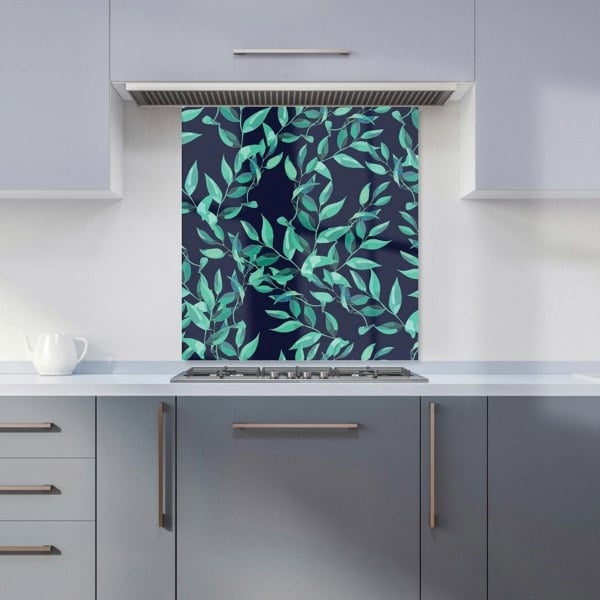 Warren Reed - Designer Delicate Green Foliage Kitchen Splashback