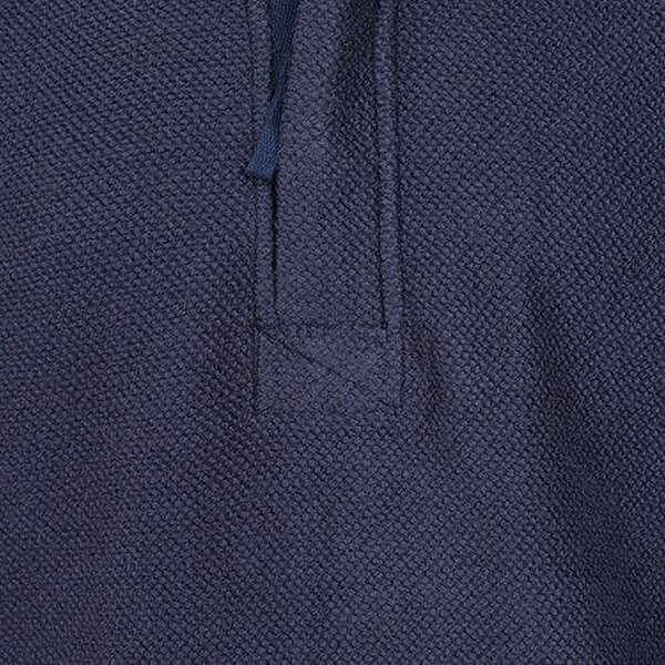 Lazy Jacks LJ703 - Men's 1/4  Zip Textured Sweatshirt - Marine