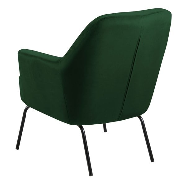 Furniture To Go Melissa Lounge Chair in Forest Green