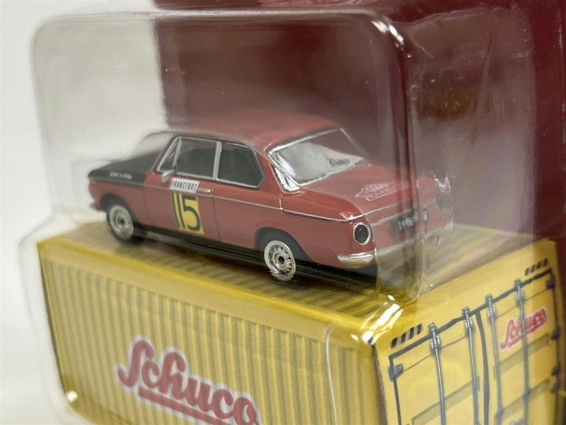 bmw 2002 rally monte carlo 1969 #115 1:64 scale schuco t64s007mc69