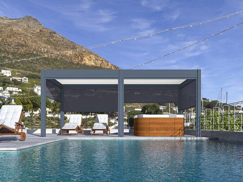 Ocean Designs Sagres 5m x 3.5m Free Standing Pergola