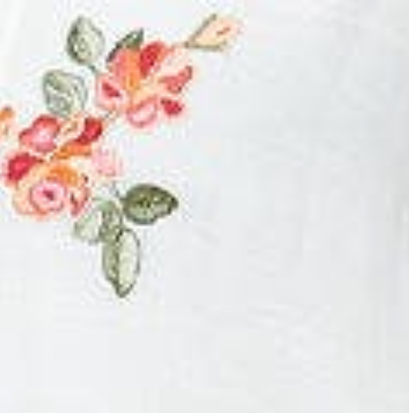 Izabel London Floral Curve Hem Layered Blouse