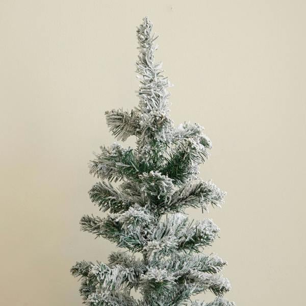Samuel Alexander 90cm Snowy Fir Christmas Tree with Jute Bag Stand