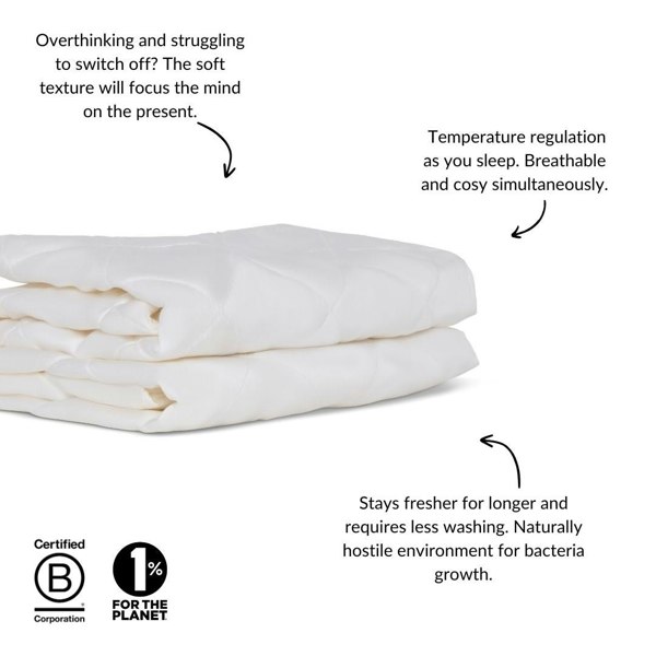 Ethical Bedding Bamboo Pillow Protectors (Eucalyptus & Bamboo)