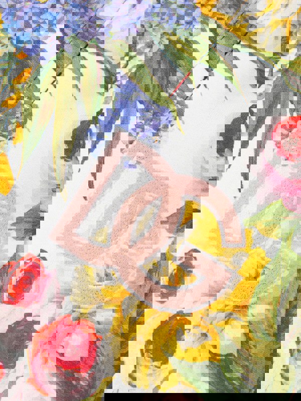 Dolce & Gabbana Kids Dolce & Gabbana Girls Flower Print Joggers in Multicolour