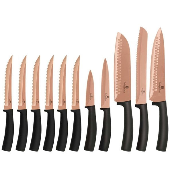 11-Piece Knife Set Berlinger Haus BH/2610 Rose Gold Edition