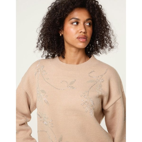 Blue Vanilla Sparkling Sequins Jumper