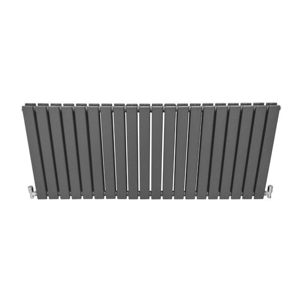 Designer Flat Panel Radiator - Anthracite Grey (600mm x 1400mm)