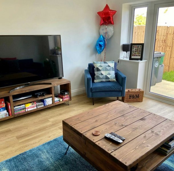 The Bespoke Carpentry Co Square Hairpin Leg Coffee Table with Storage