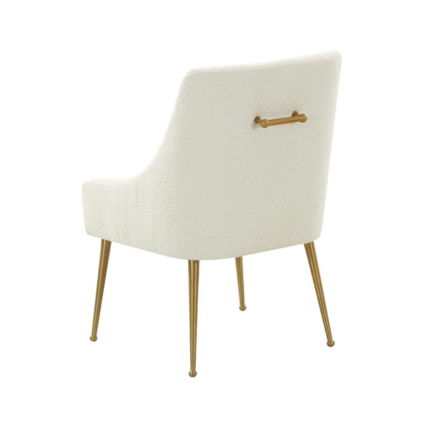 Furniture Edit Beatrix Cream Performance Boucle Side Dining Chair