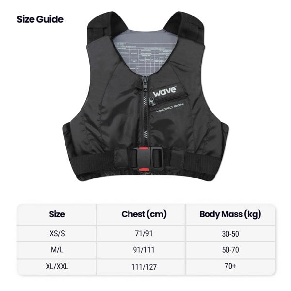 Wave Buoyancy Aid | Black