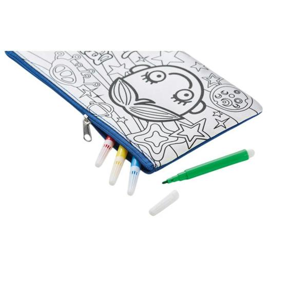MidOcean Kiddo Pencil Case Set - Royal Blue - 