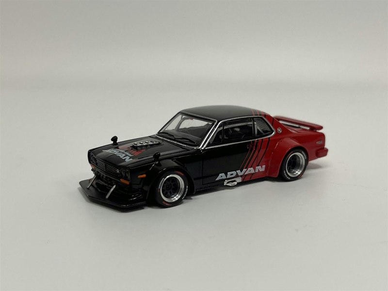 Pop Race Skyline GT R V8 Drift Hakosuka Advan 1:64 Pop Race PR640081