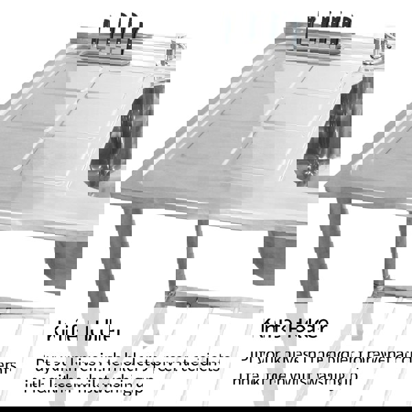 KuKoo Commercial Catering Sink Double Bowl / Left Hand Drainer